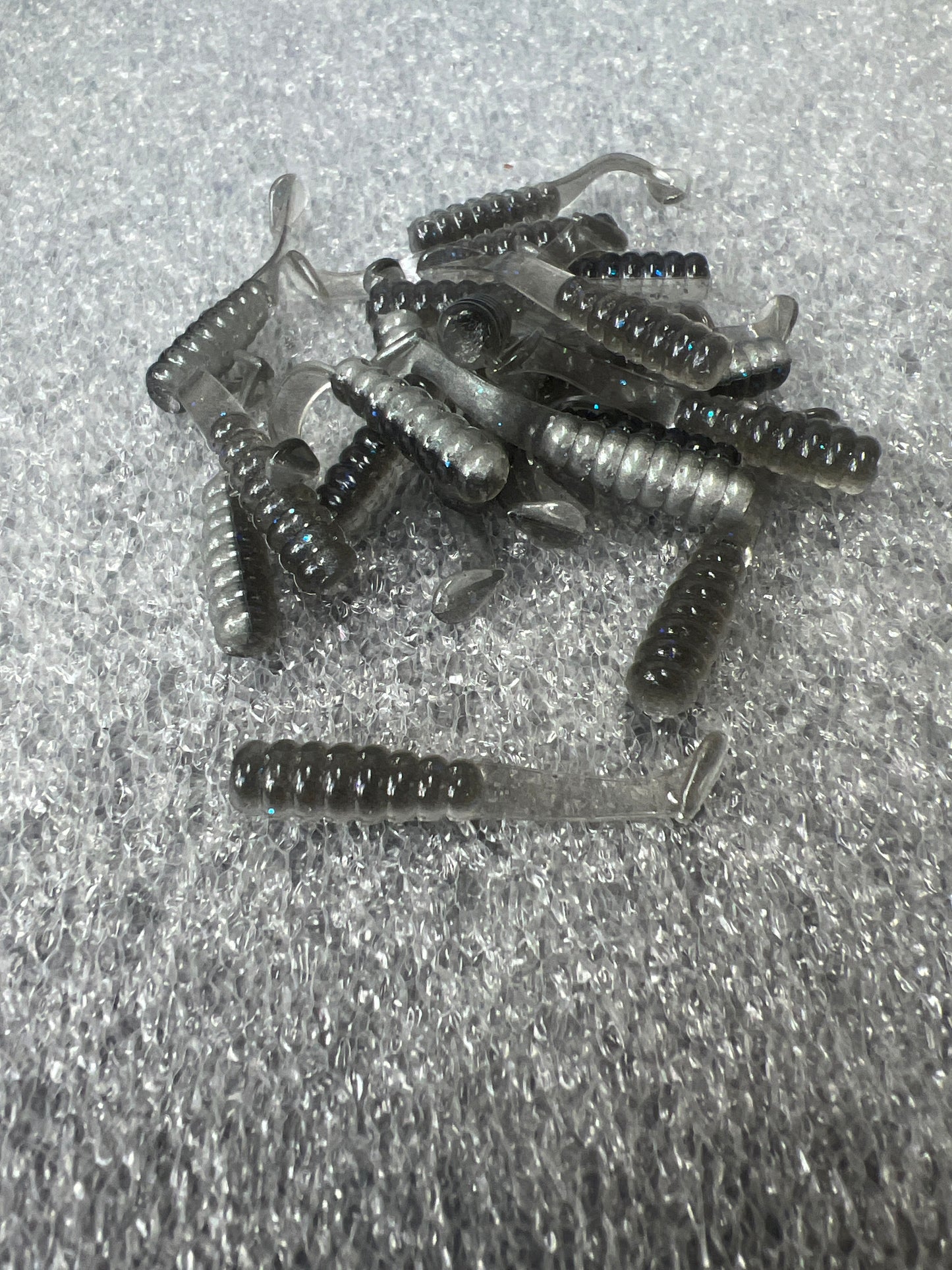 2 Inch Paddle Slayer Crappie Bait 20 Pack