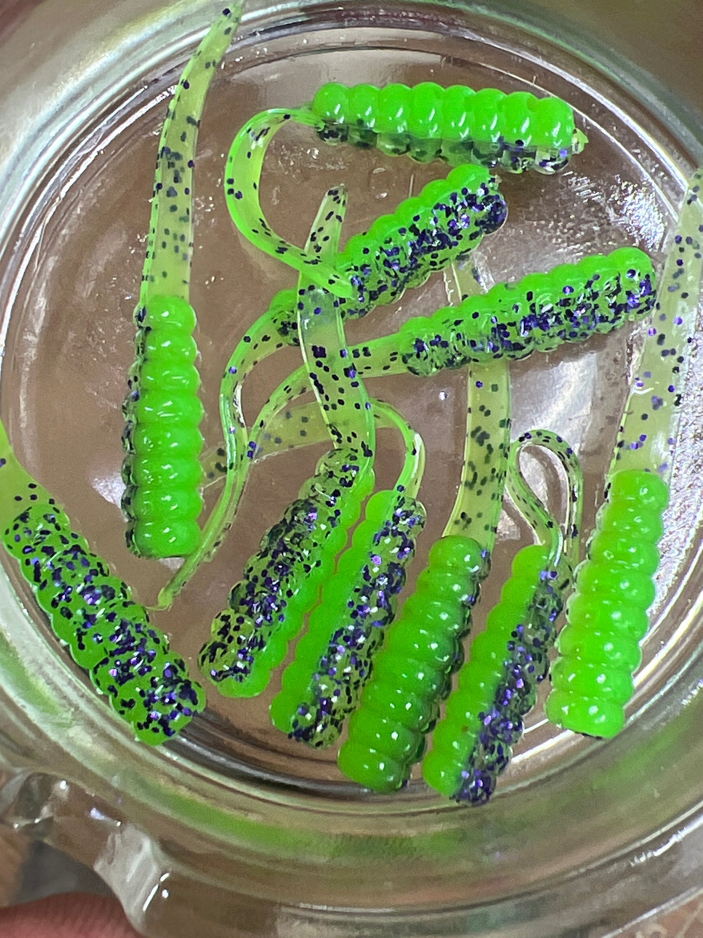 2 Inch Crappie Dock Shot Bait 20 Pack