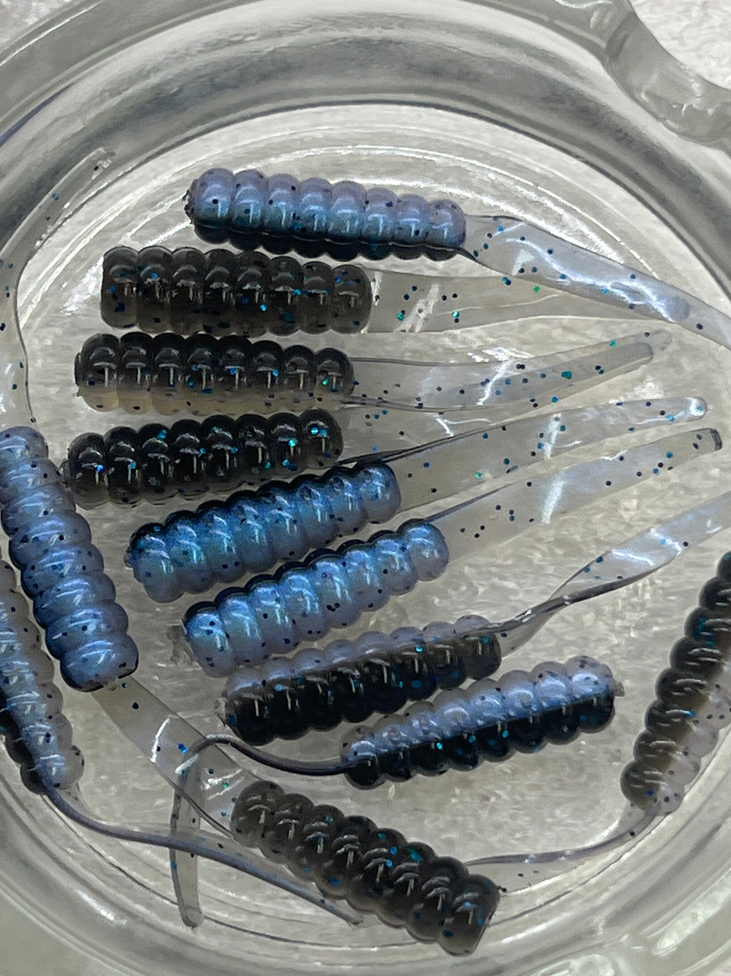 2 Inch Crappie Dock Shot Bait 20 Pack